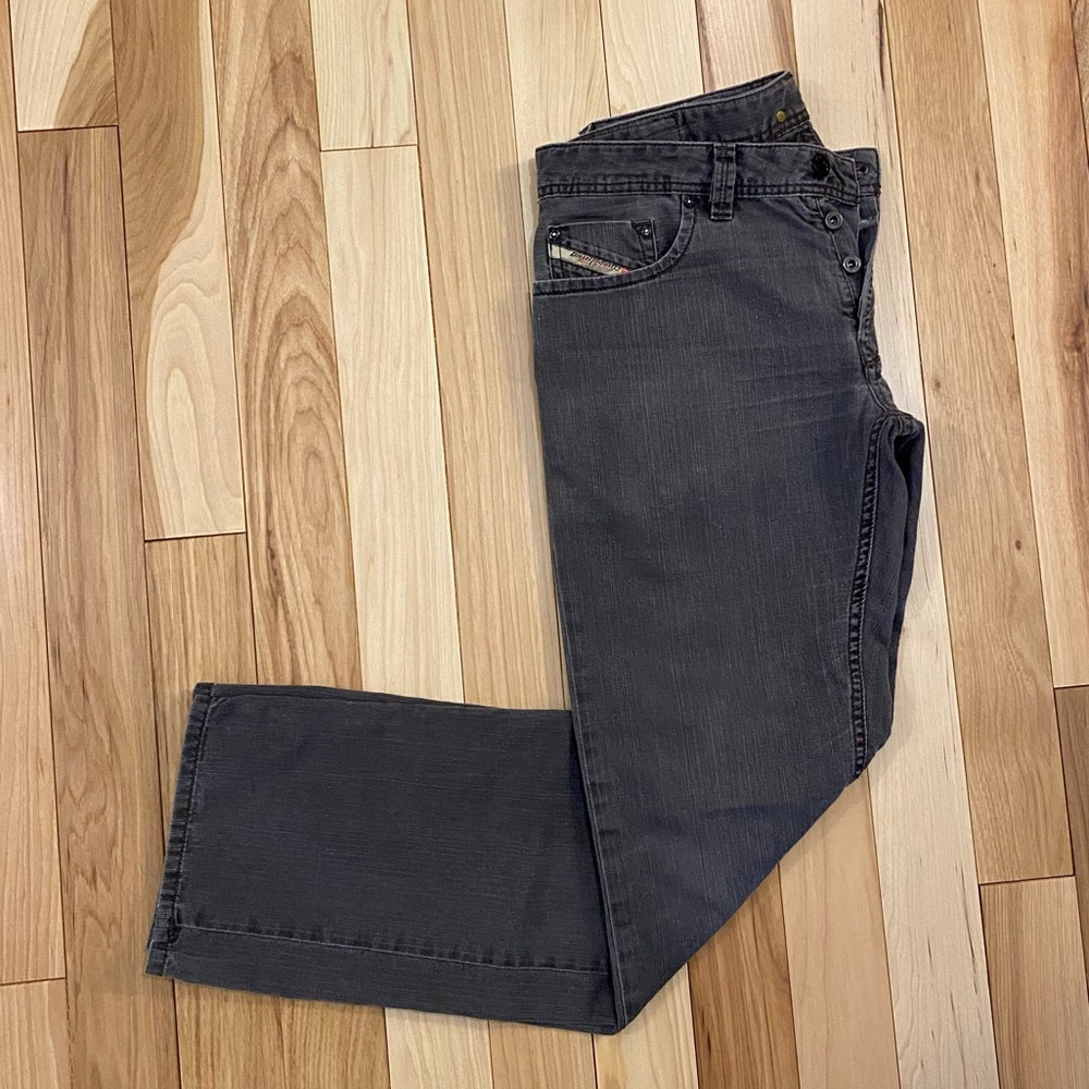 Diesel Mens Jeans Grey Size 33 Waist